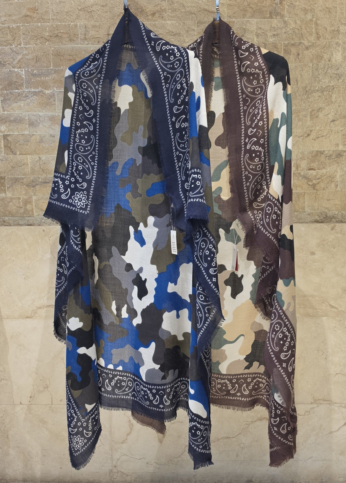 C23444 Camouflage Pattern Bandana Scarf