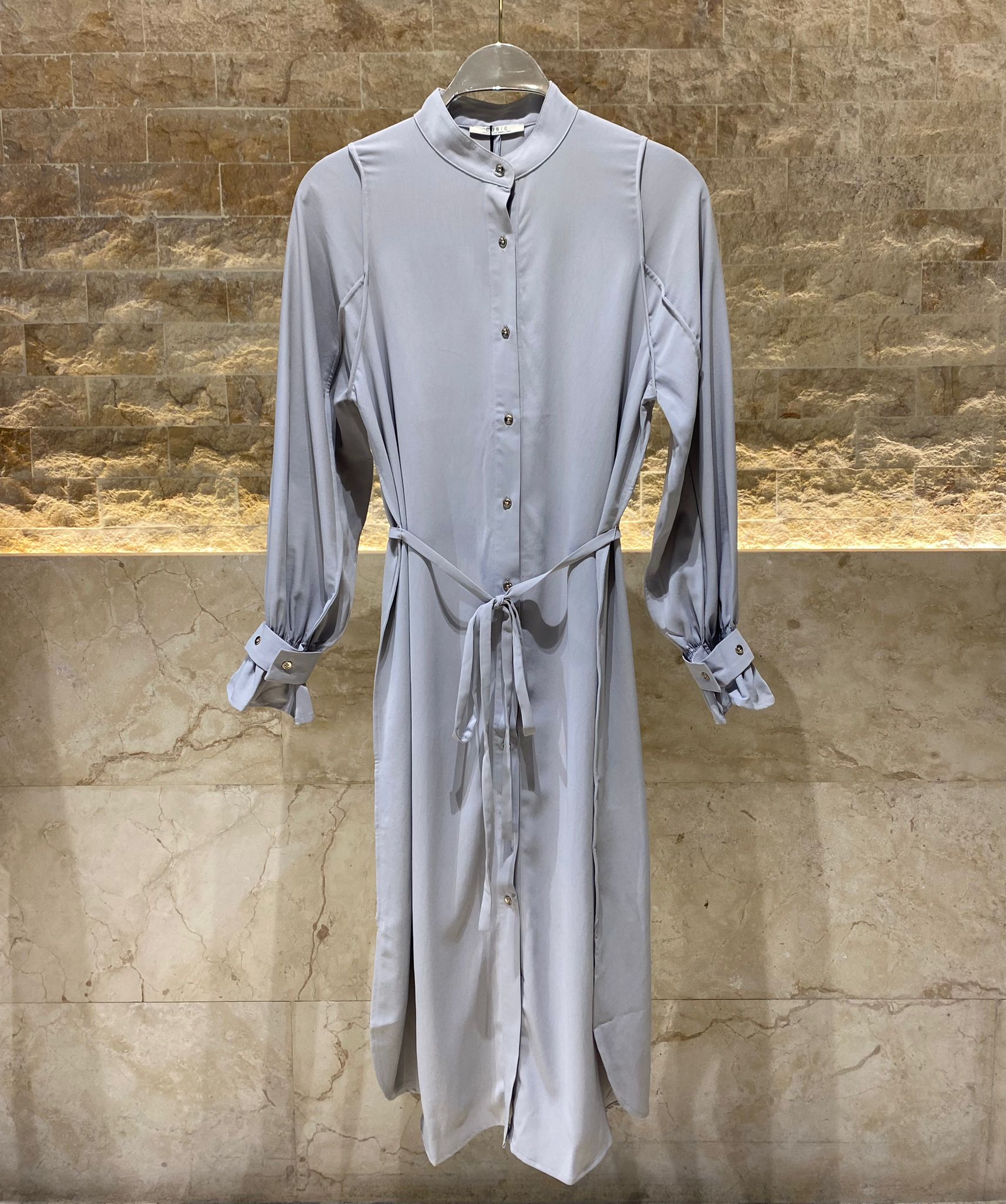 Buttoned Long Dress - COAID2039
