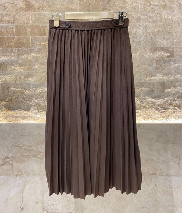 COB0S6021 (Glitter Pleated Skirt) تنورة مطوية بريق