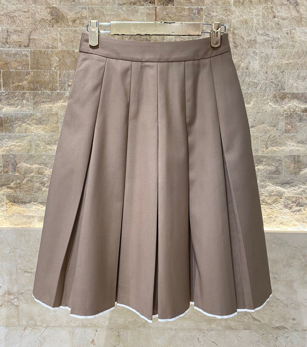 COBCS1001 (Pencil Cut Pleated Skirt) تنورة مطوي بقطع قلم رصاص