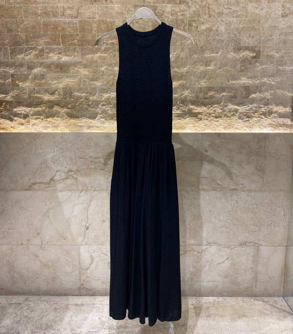 COBDD6005 (Knitted Sleeveless Maxi Dress) محبوك فستان ماكسي بلا أكمام