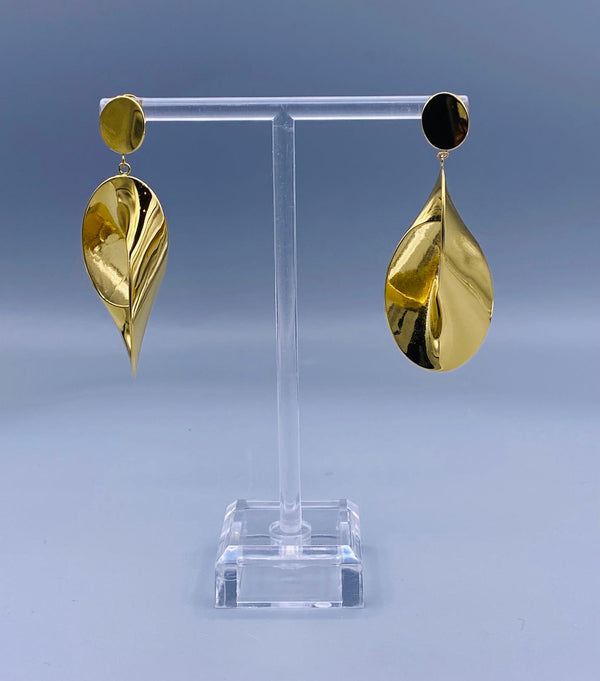 CPE862 Geometry Torsion Earrings