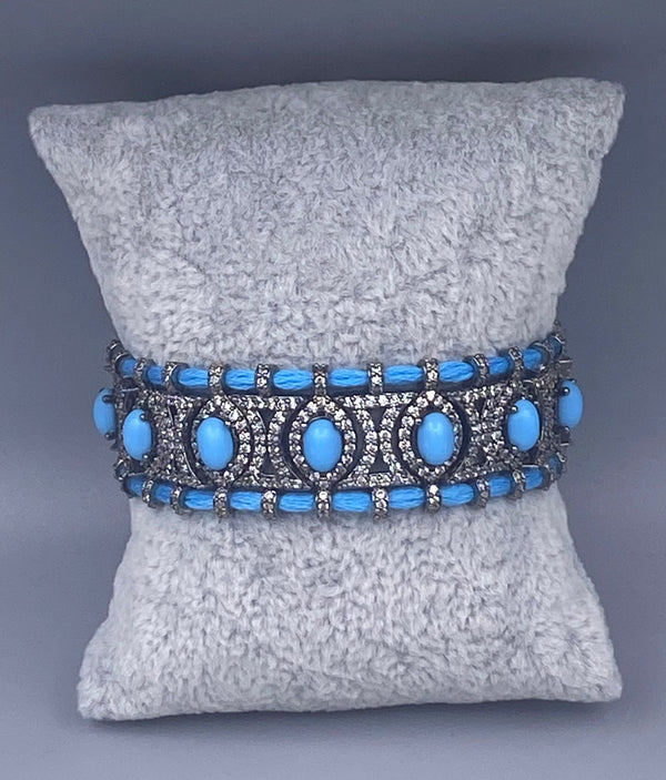 Sky Blue Thread Bracelet