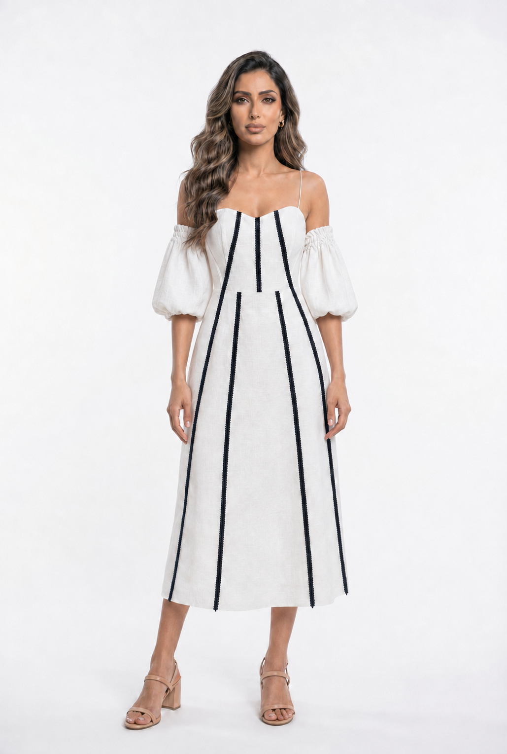 Anani Sweetheart Neckline Strapless Long Midi Dress