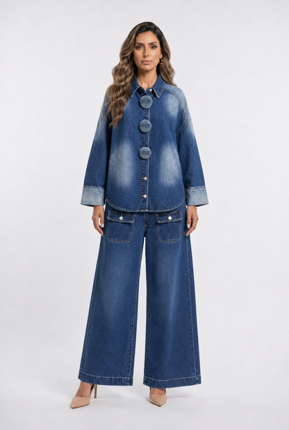 SD9305 Denim Jeans Pants