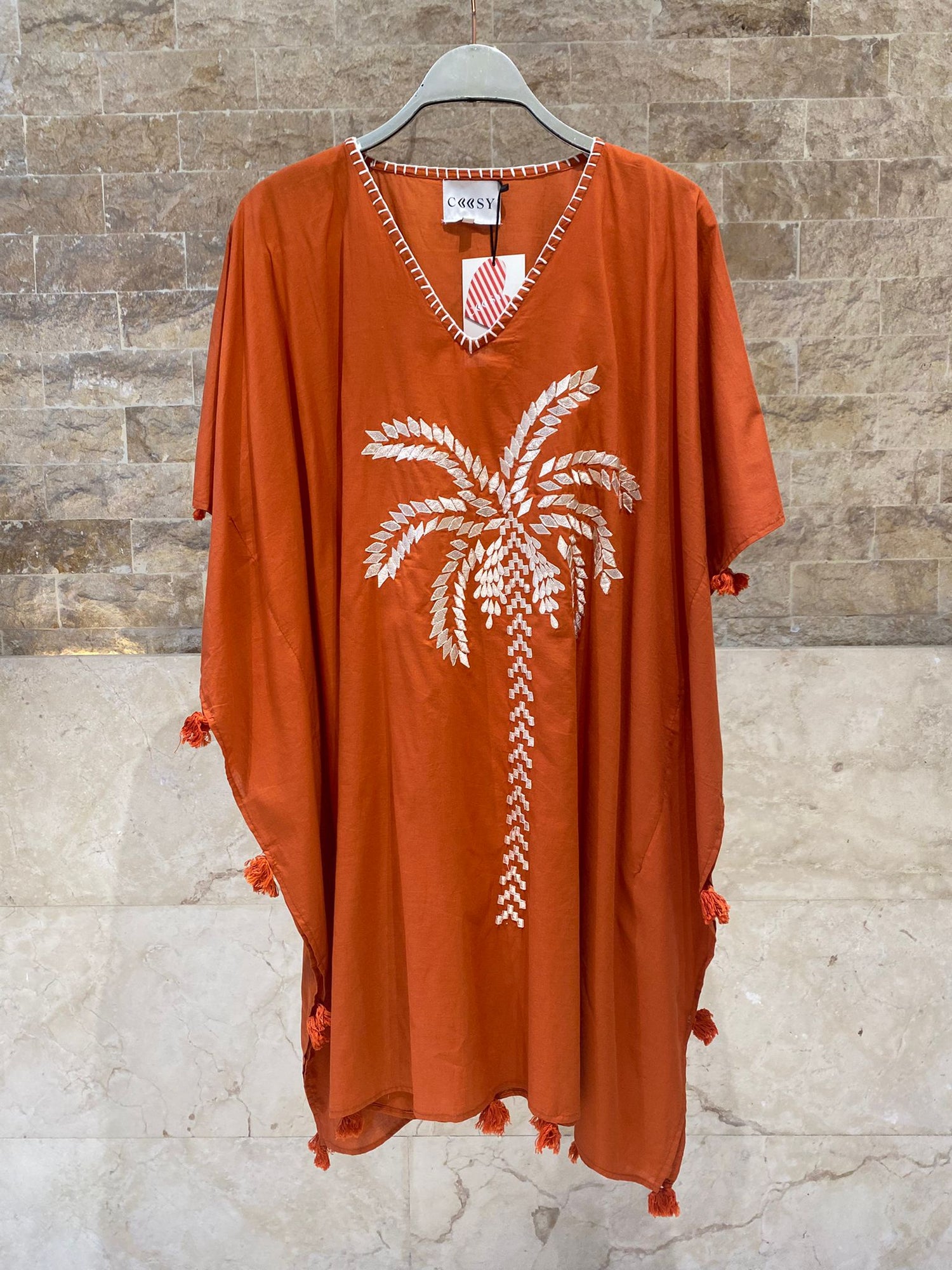 Creta Embroidered Short Tunic Kaftan قفطان قصير مطرّز
