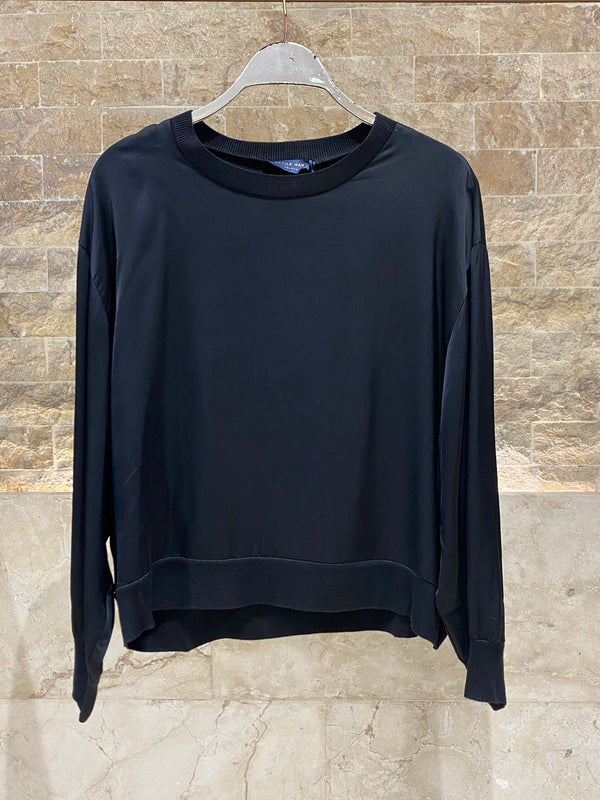 DB13993VS Oversized Satin Top