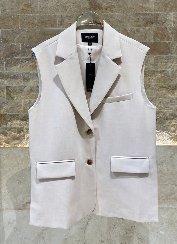 G26012 SET Tailored Vest and Bermuda Short سترة مصممة خصيصًا وشورت برمودا