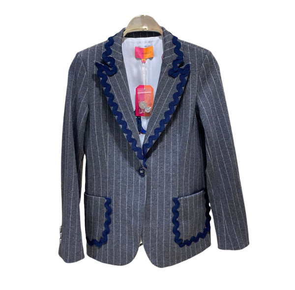 31609 (JACKET HILLARY DIPLOMATICO GRIS) سترة هيلاري ديبلوماتيكو جريس