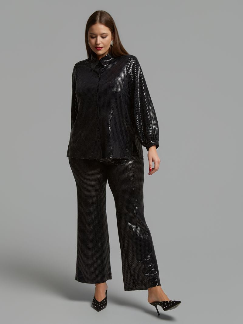 Shimmer Shirt &amp; Pants Set 8601.3055/2076