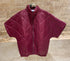 MJ85030 Zip-Up High Neck Quilted Jacket - Brown Loft