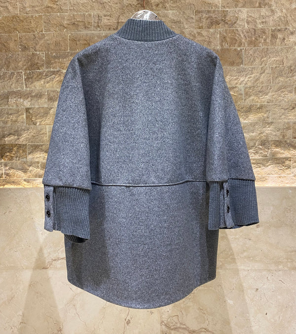 54-9018  Oversized Coat معطف المتضخم