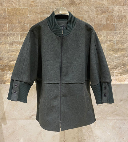 54-9018 Oversized Coat - Brown Loft