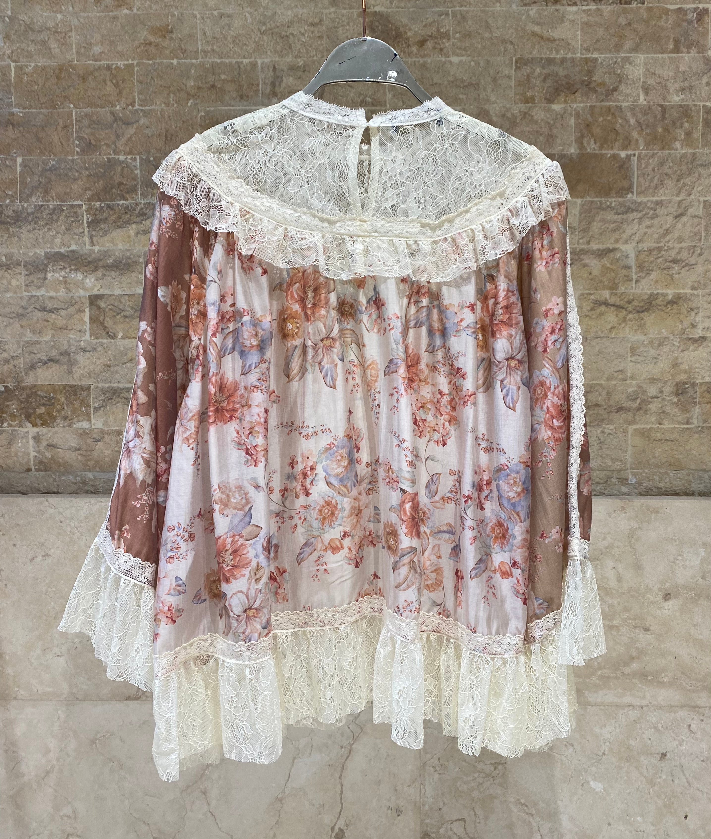 Zimmerman Lace Trim Loose Top BCR02568