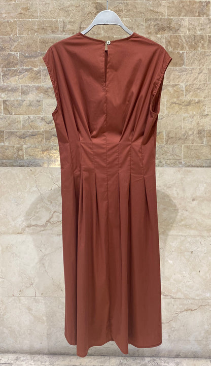 Structural Sleeveless Dress TDM30626