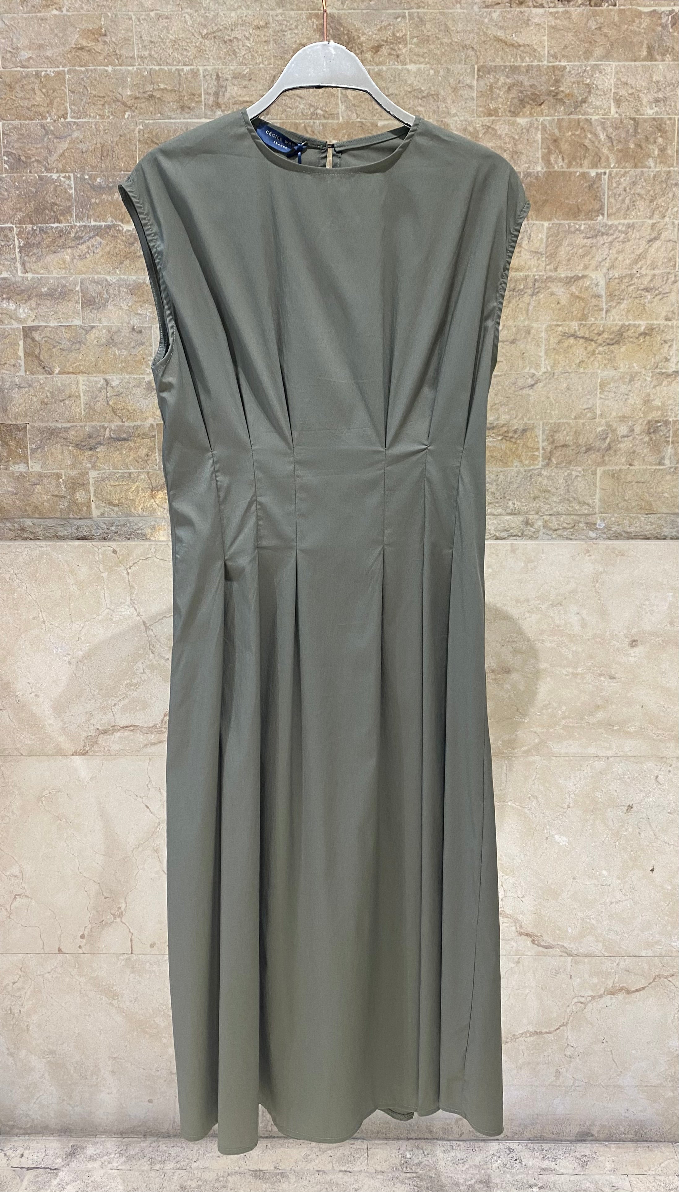 Structural Sleeveless Dress TDM30626