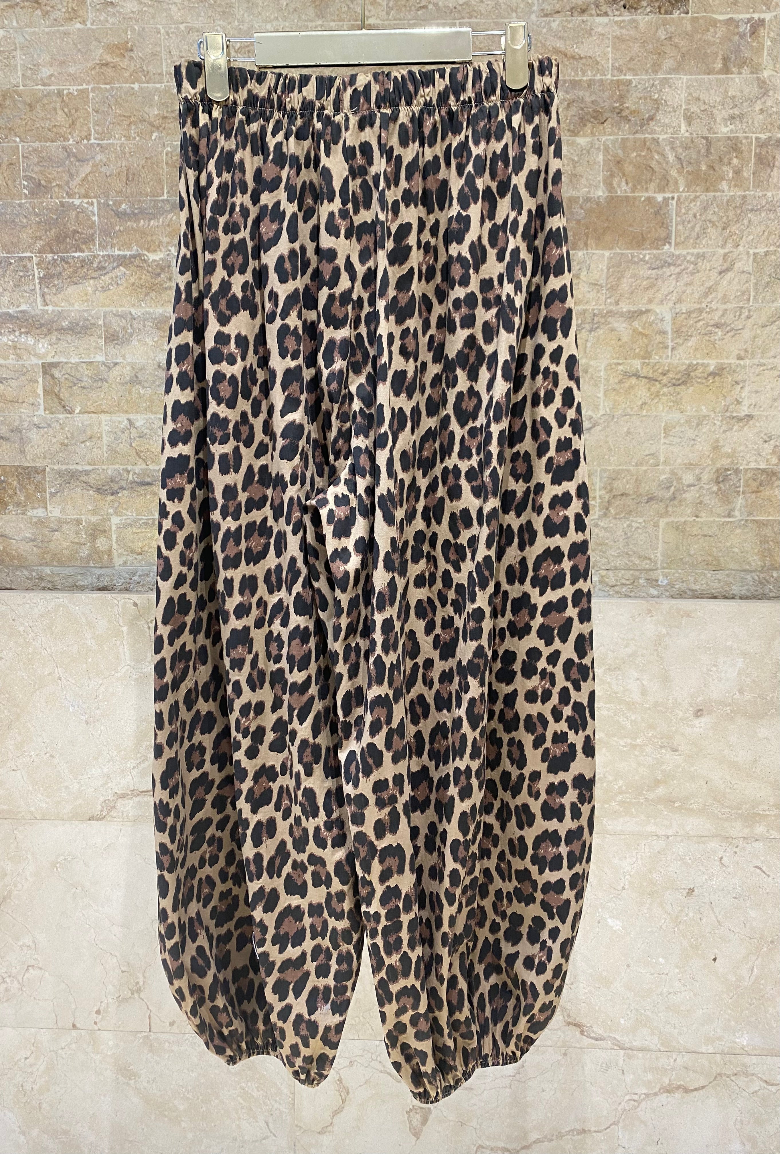 Leopard Print Harem Pants TDM08726-28