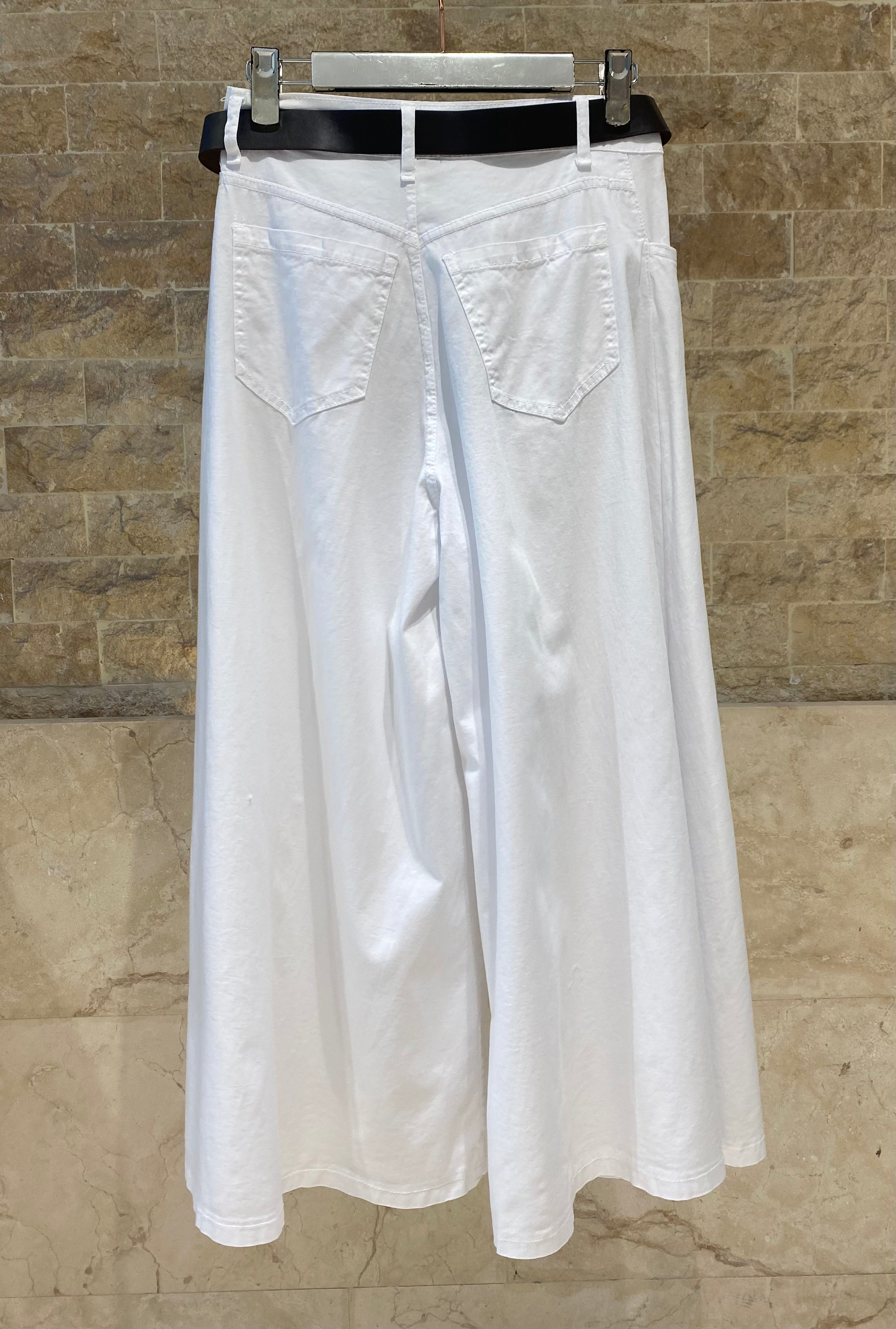 CVA821318-2  Wide Leg Culottes Pants