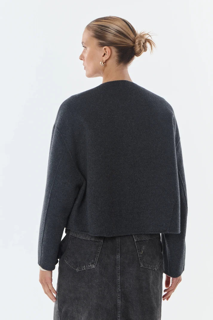 Karen Wool &amp; Cashmere Blend Jacket