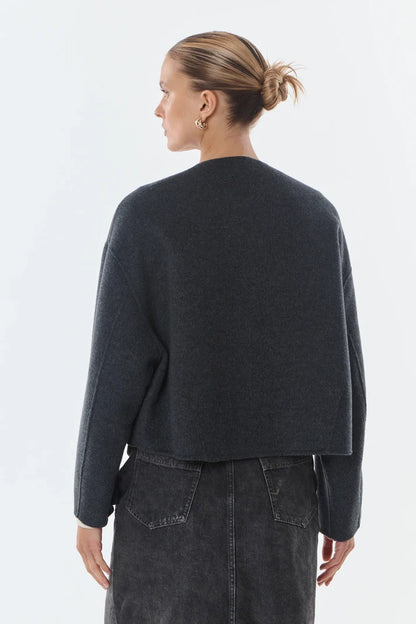 Karen Wool &amp; Cashmere Blend Jacket