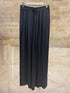 KD6637VS-U Wide Leg Satin Viscose Pants - Brown Loft