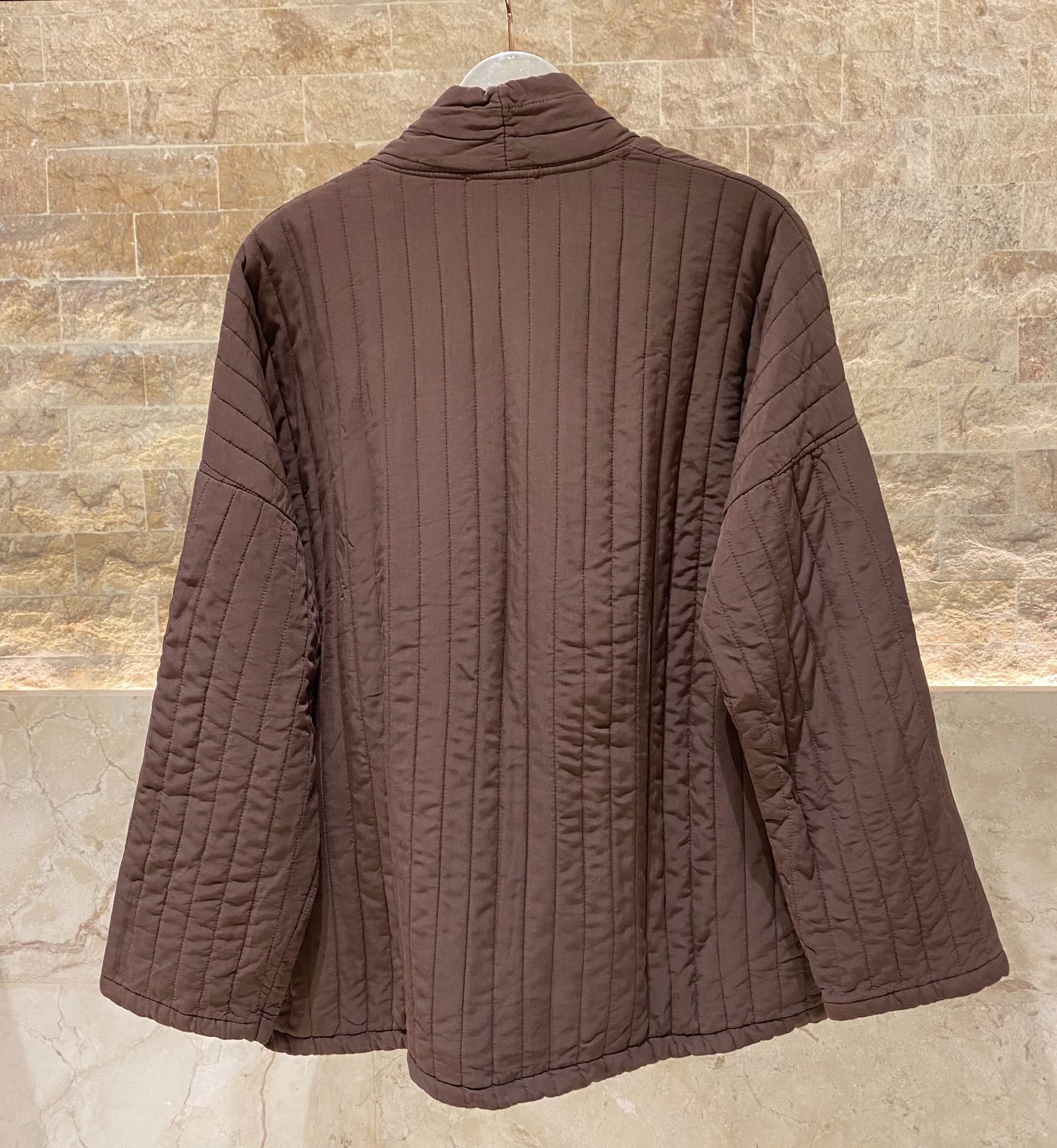 KD7280-6 Quilted Jacket - Brown Loft