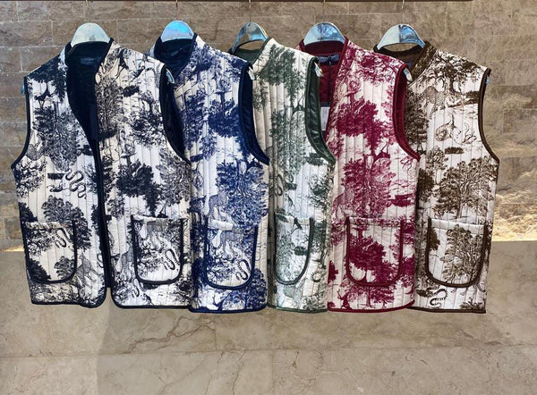 7293-2 Animal Printed Vest