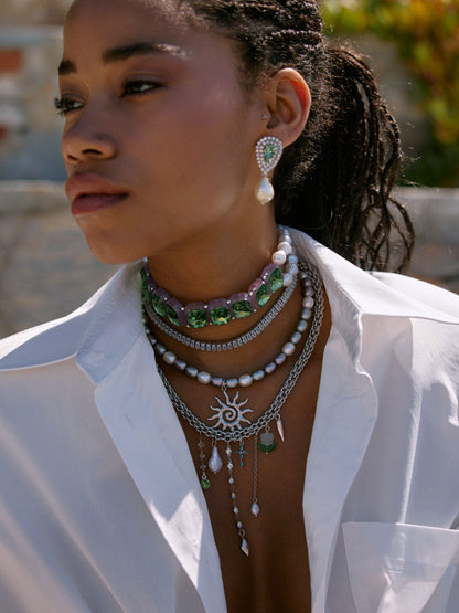 Aqua Kiss Necklace
