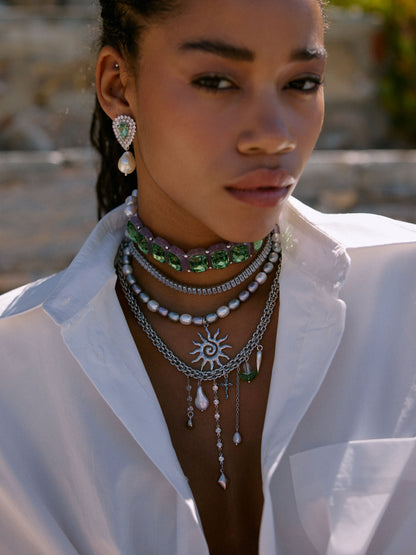 Aqua Kiss Necklace