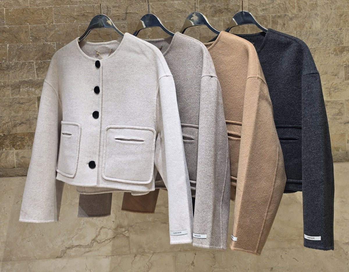 Karen Wool &amp; Cashmere Blend Jacket