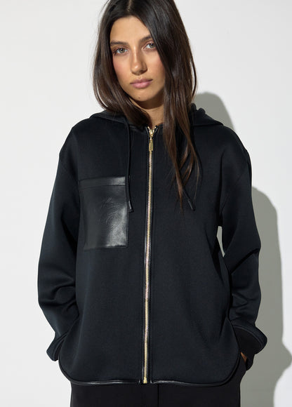 LF2611040/4029 Hooded Long Back Sweatshirt and Jogger Pant