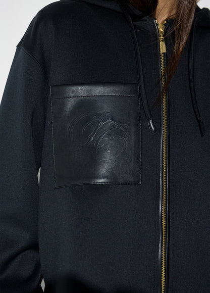 LF2611040/4029 Hooded Long Back Sweatshirt and Jogger Pant