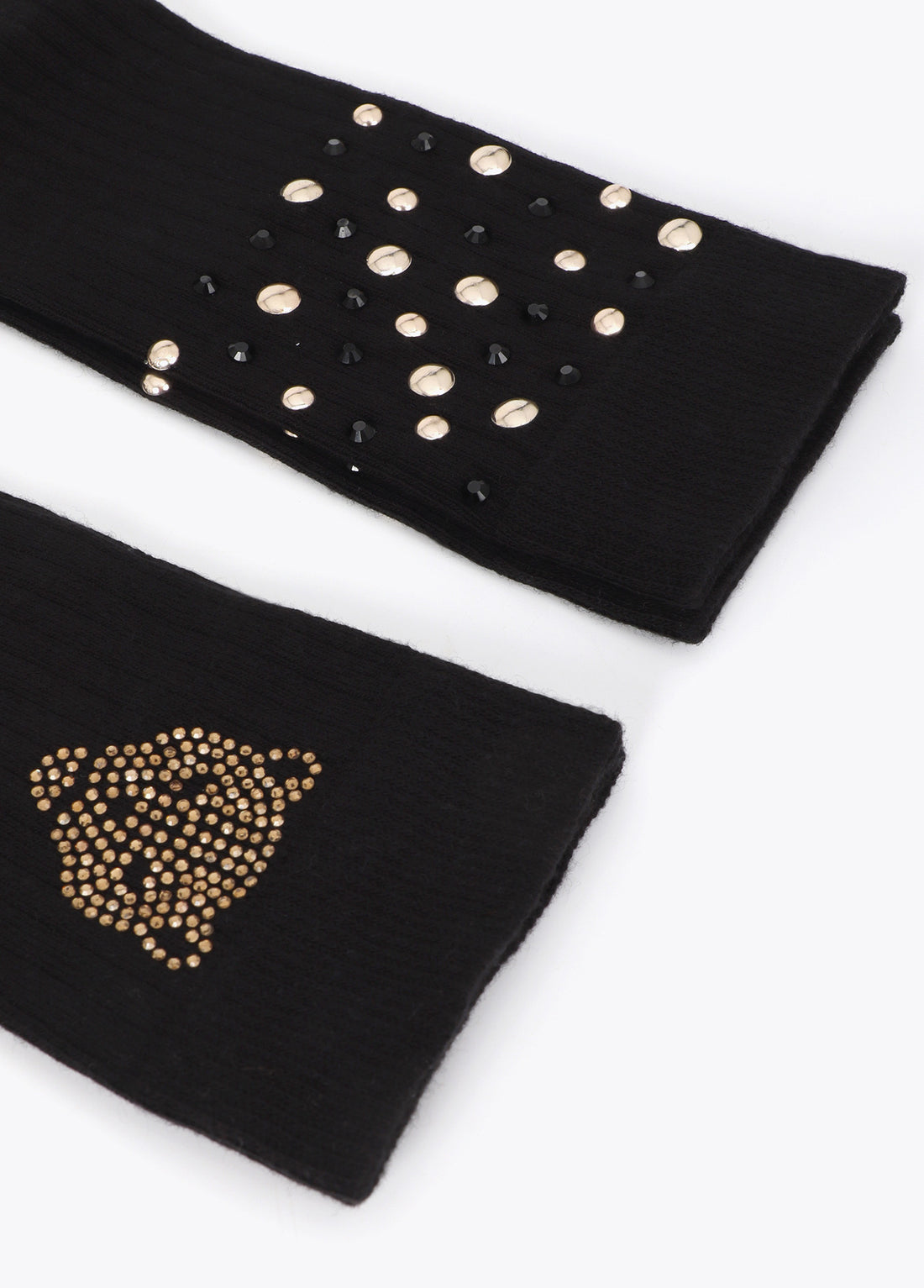 LF2613003 Socks with Pearls and Crystals