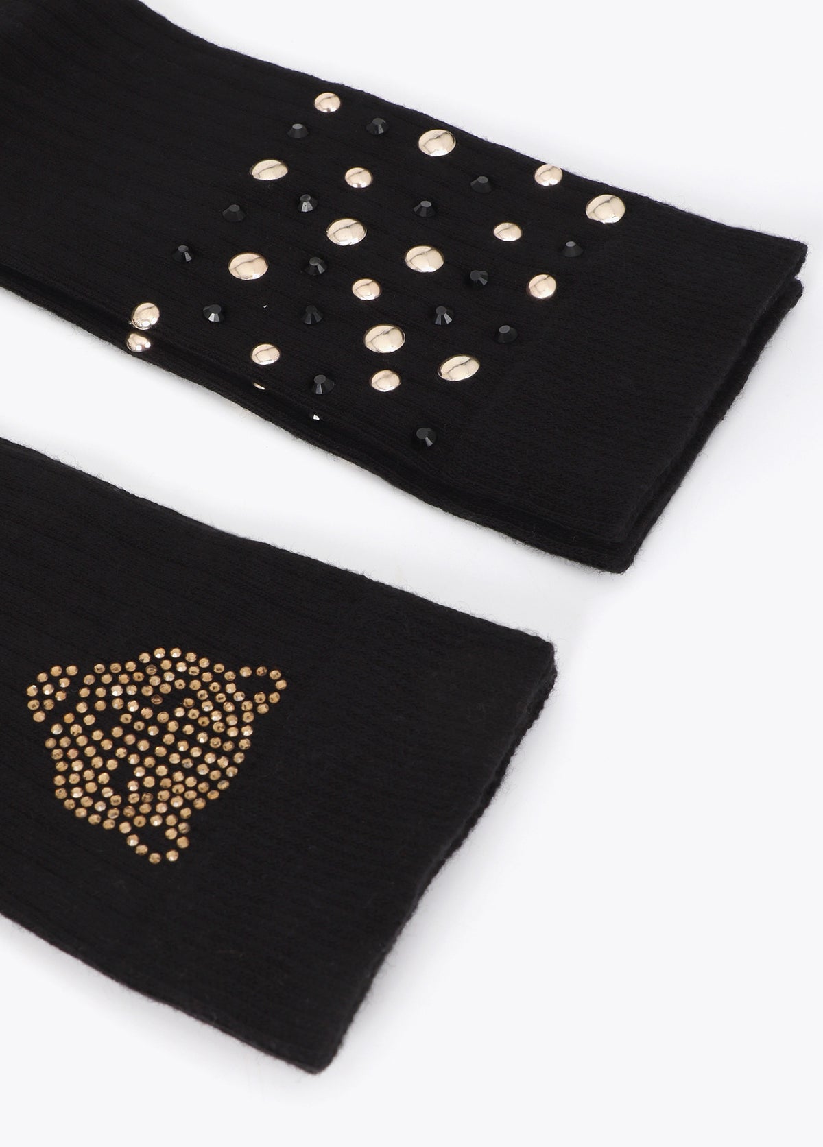 LF2613003 Socks with Pearls and Crystals