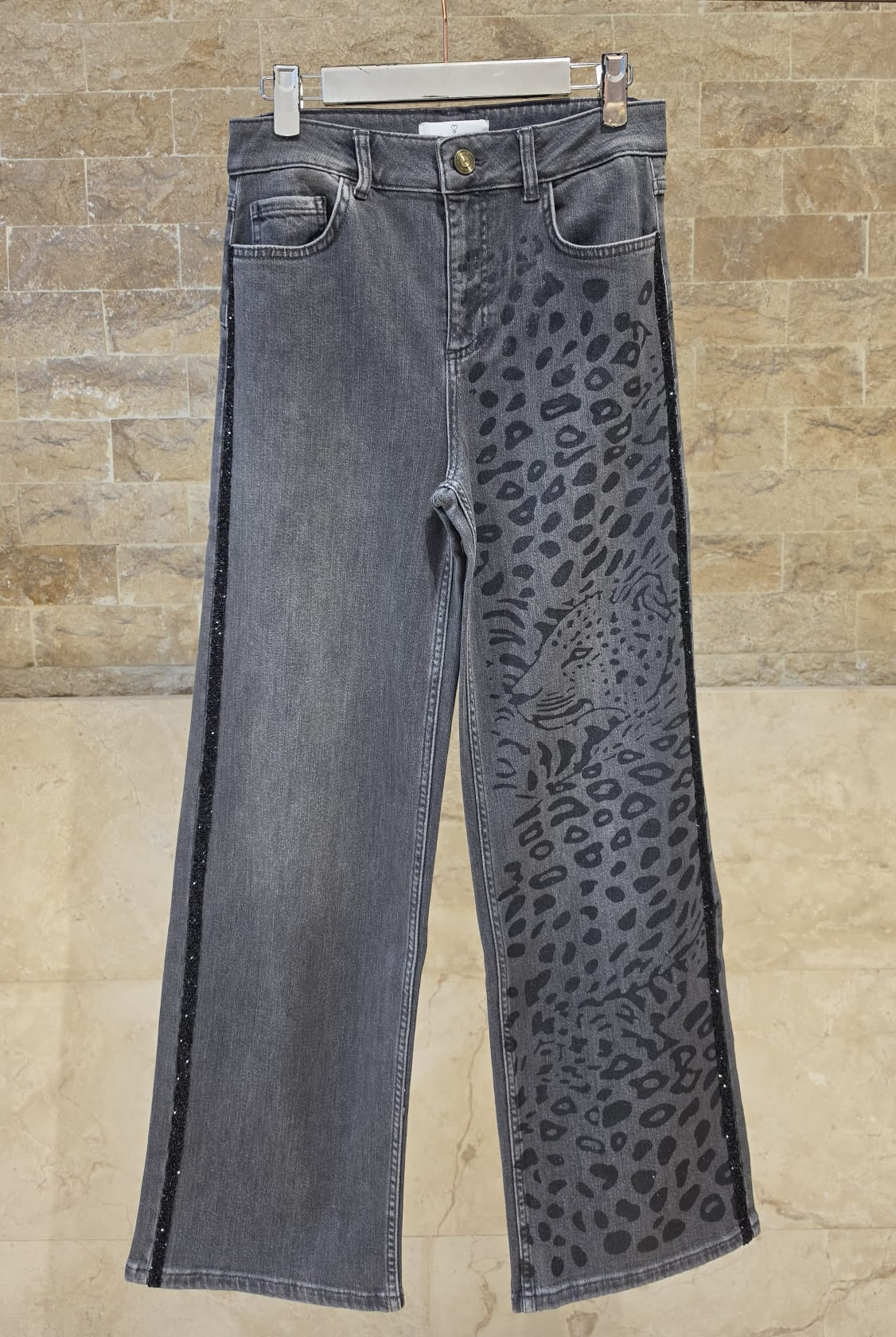 LF2614017 Wide Leg Denim Pants