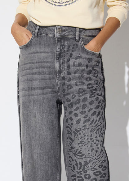 LF2614017 Wide Leg Denim Pants