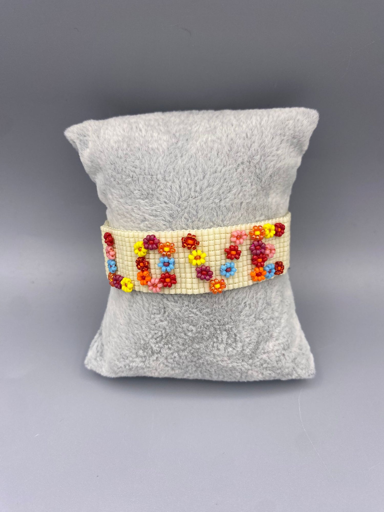 Love Flower B-9339 Braided Thread Bracelet - Brown Loft