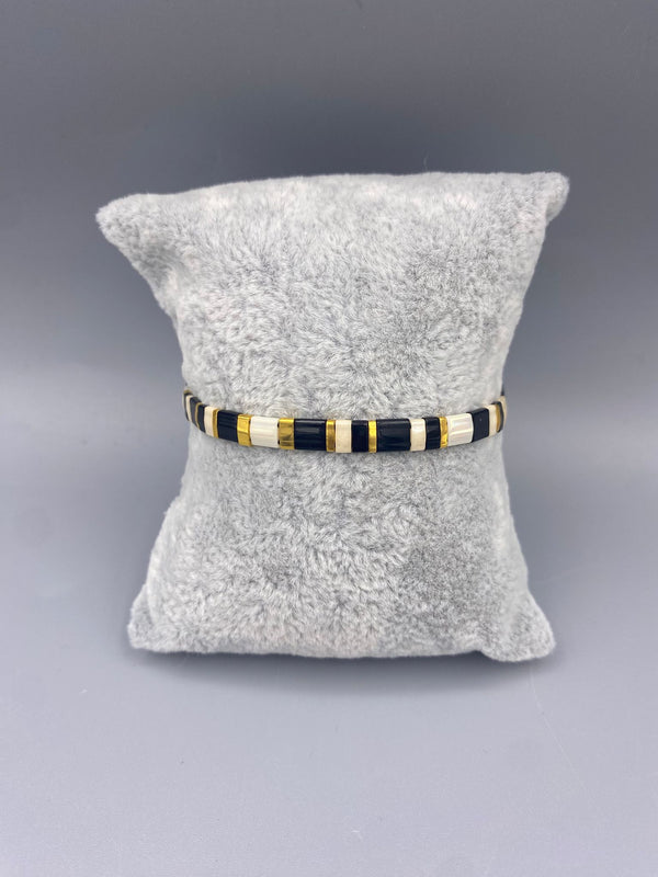 Tila Beads Braided Bracelet - BE-8537