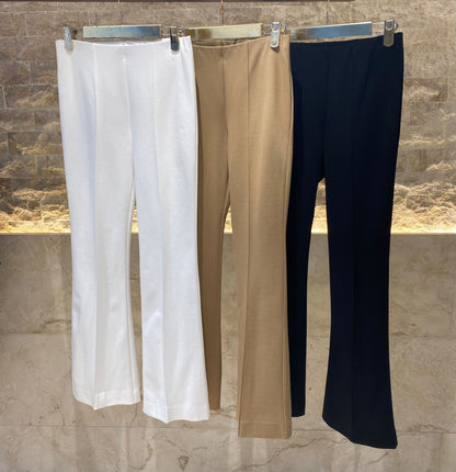 M4IA24 Basic Flare Pants - Brown Loft