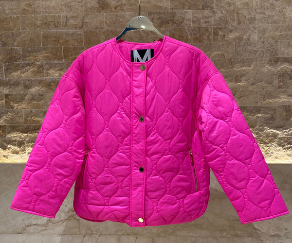 MF2401015 (Oversized Quilted Jacket) سترة مبطنة كبيرة الحجم