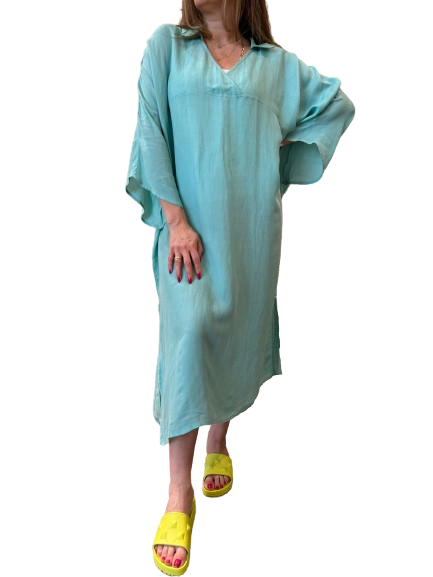 8101.7074 (Linen Kaftan Dress)