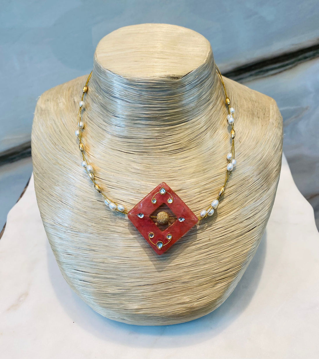 MOD 69 Multi String Necklace قلادة متعددة السلاسل - Brown Loft