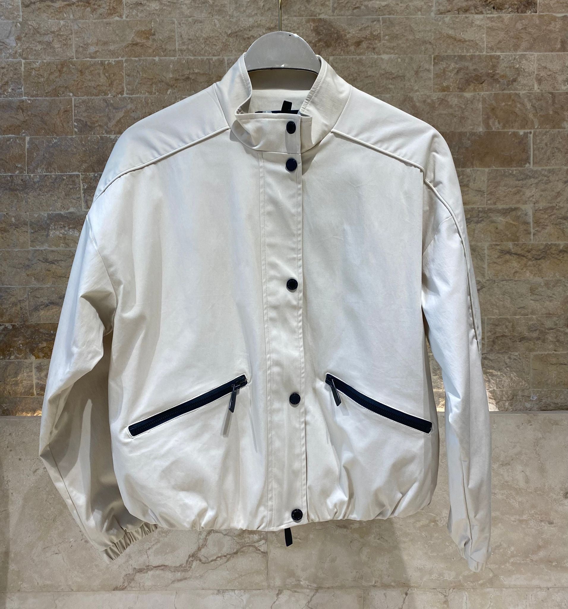 MS2602021 Casual Style Bomber Jacket - Brown Loft