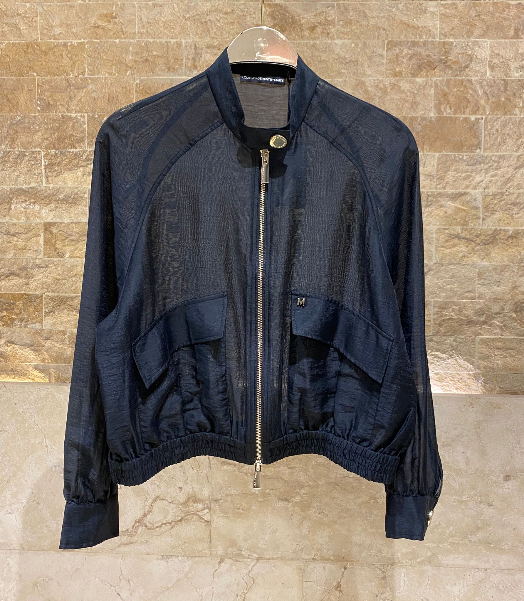 MS2602022 Bomber Jacket سترة بومبر - Brown Loft