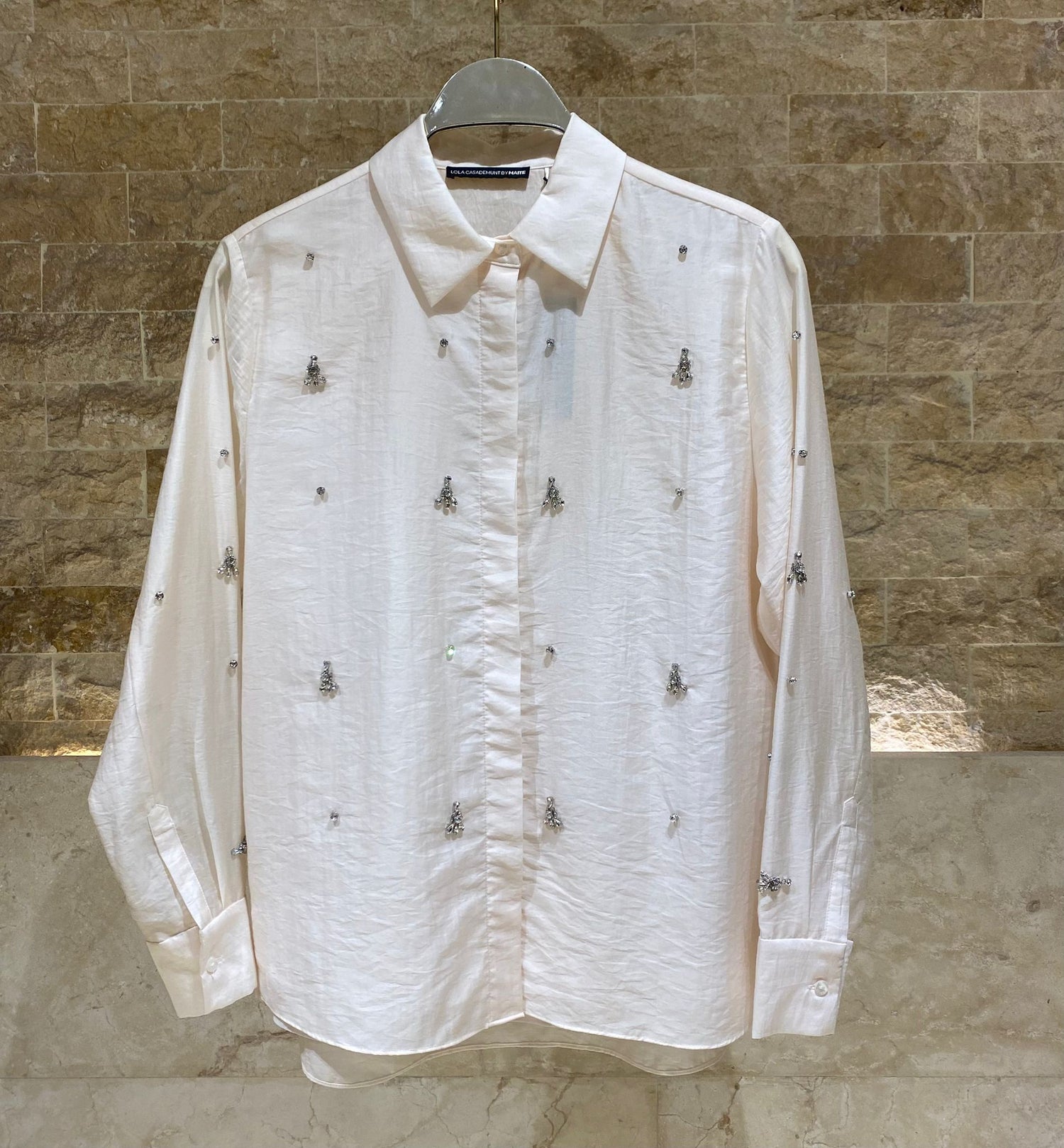 MS2615019 Oversized Shirt قميص واسع - Brown Loft