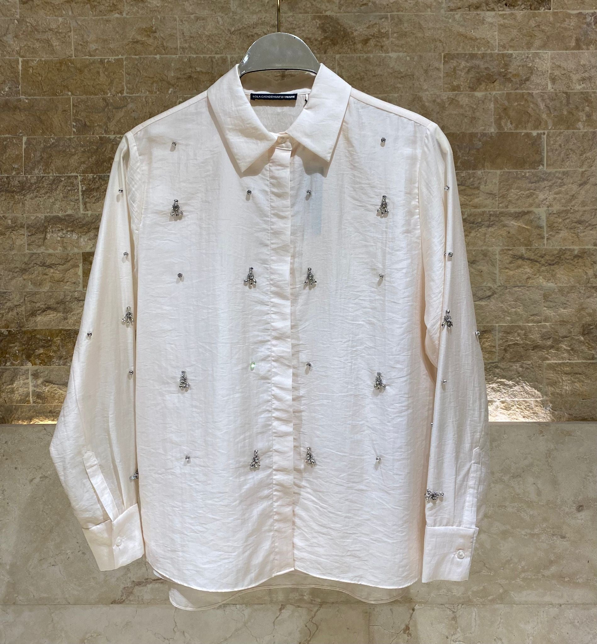 MS2615019 Oversized Shirt قميص واسع - Brown Loft
