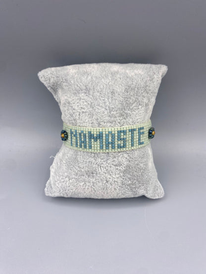 Namaste BE-8074 سوار من الخيوط المضفرة - Brown Loft