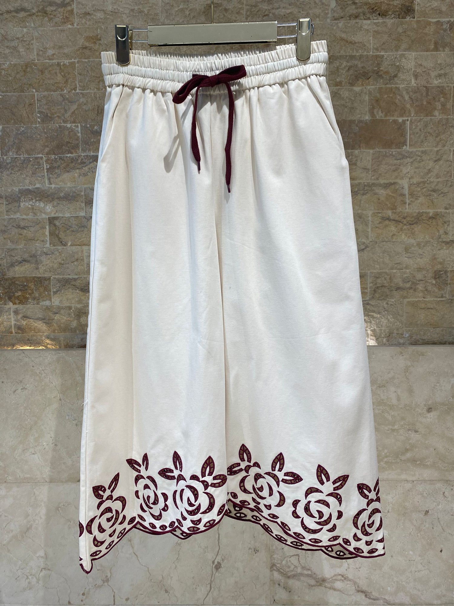 Nax Linen Pants - Brown Loft