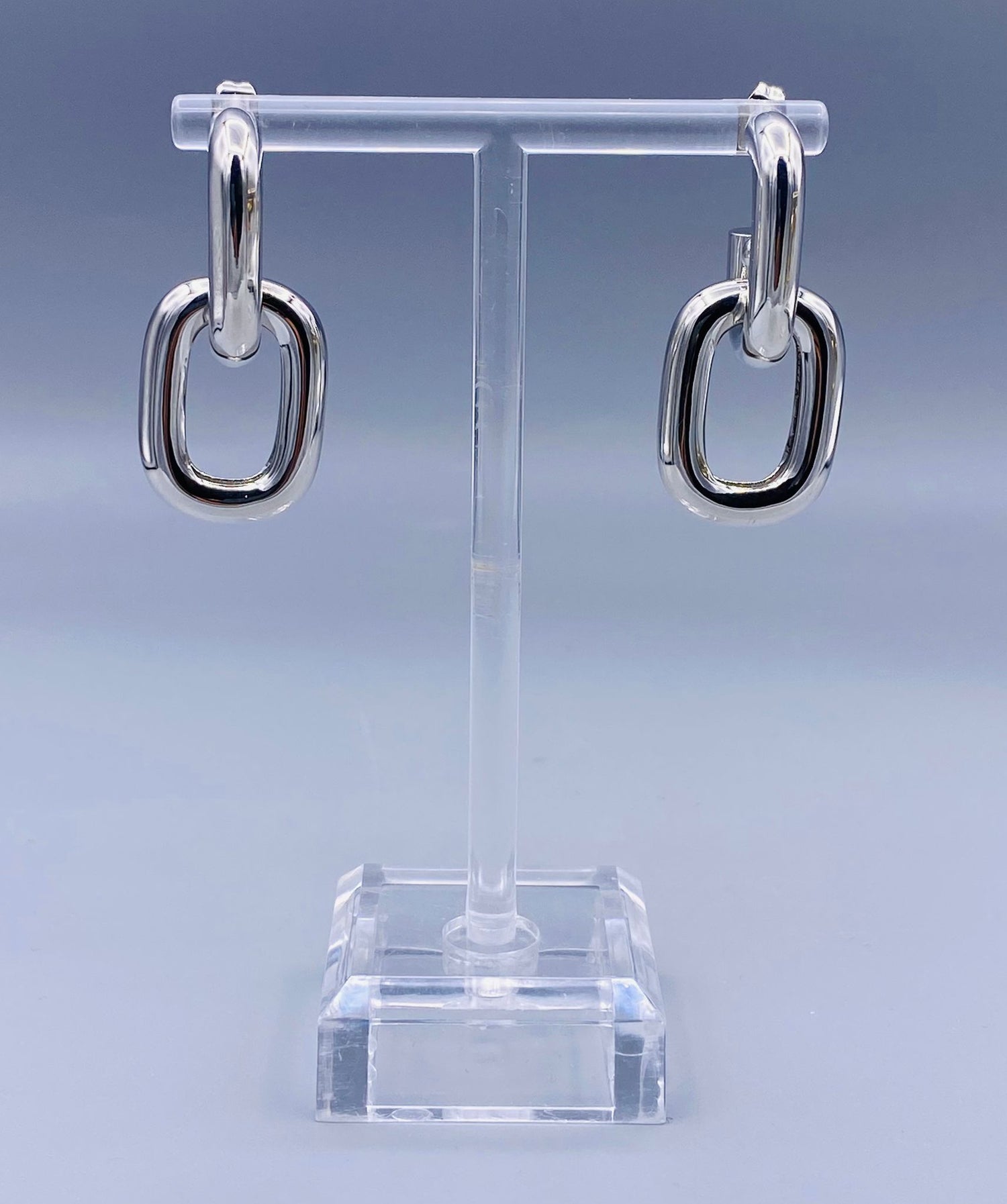 Oval Link Earrings - NF1064E-2