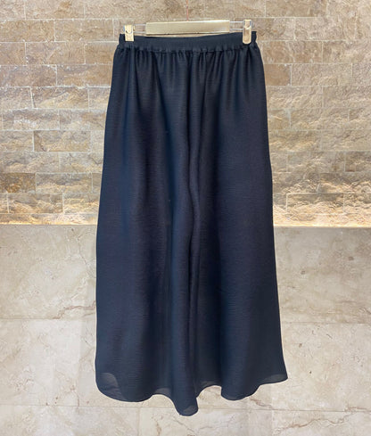 Culottes Pant Wide Leg Plisse Pants - Brown Loft